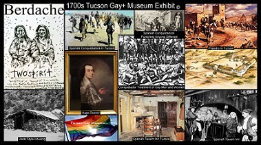 1700's Tucson Gay Museum Exhibit Copyright Protected
