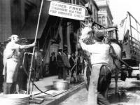 1910 Tucson Gay Museum Showers for horses working on the streets 1910's Exhibit