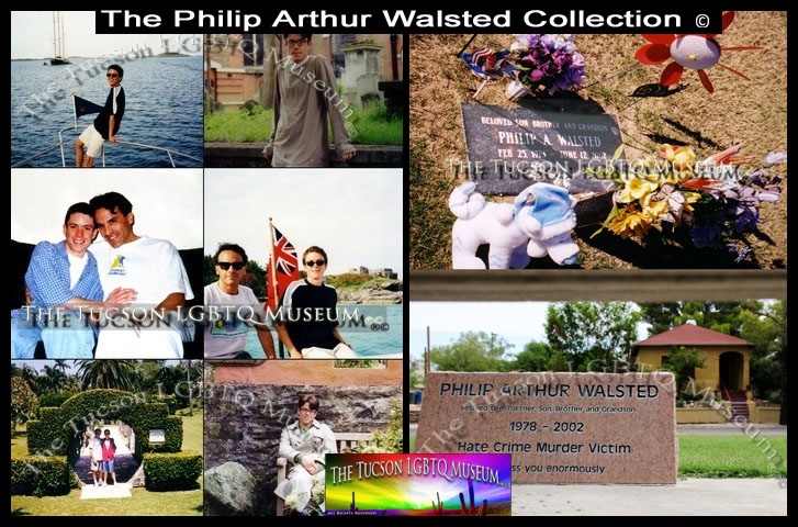 Philip Walsted Gay Hate Crime Murder Exhibit Collection Tucson Gay LGBTQ+ Museum