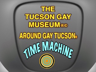 Tucson Gay Museum "Time Machine"  Logo